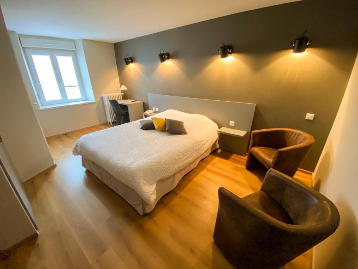 Logis Hotel Restaurant Barrey Orchamps-Vennes Экстерьер фото